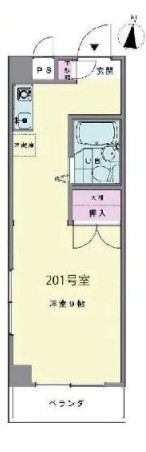 ハイムOGATAの間取り