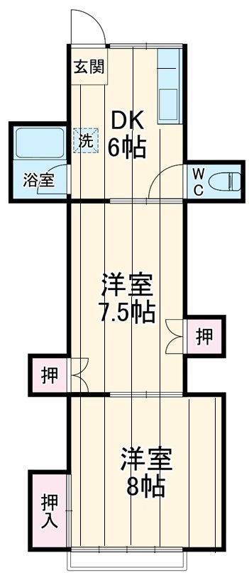 ハイツオーデンの間取り