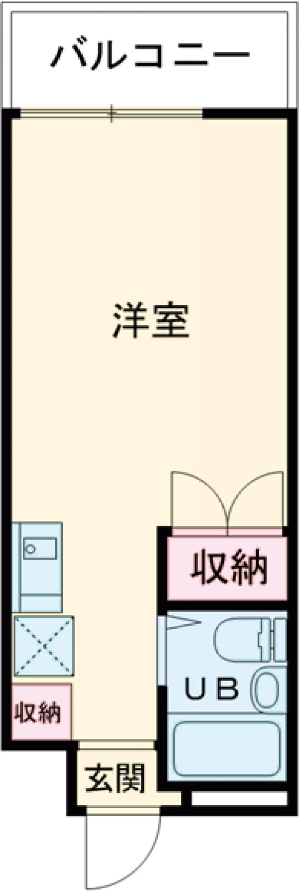 パールマンション柳沢の間取り