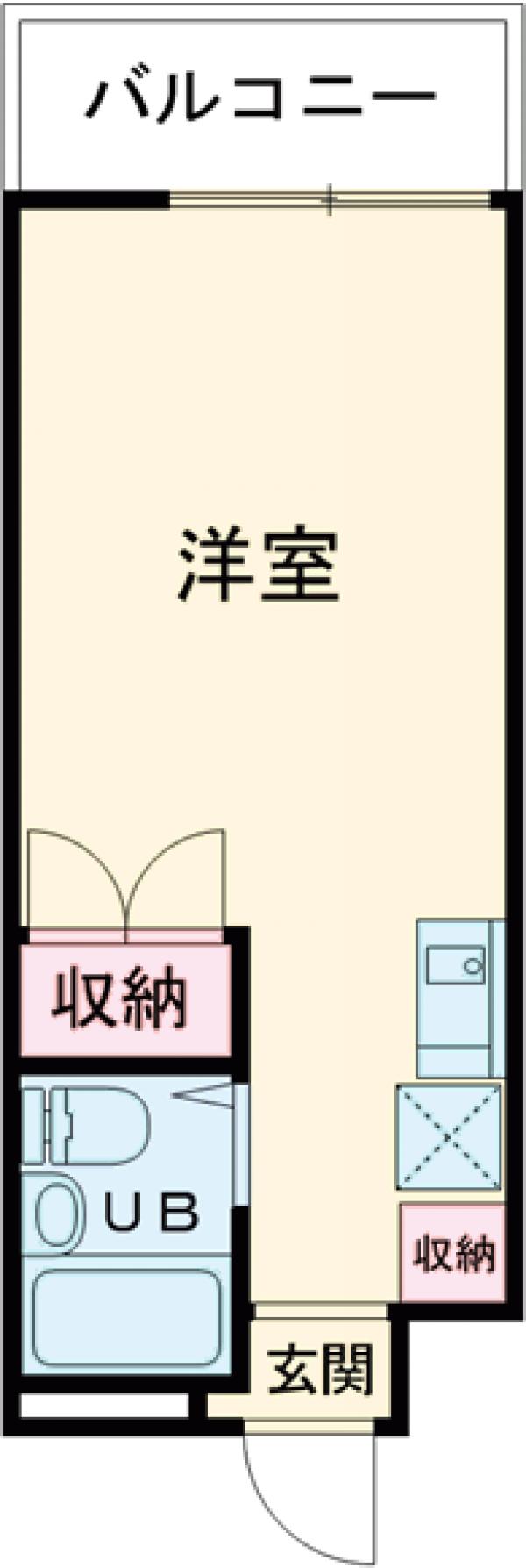 パールマンション柳沢の間取り