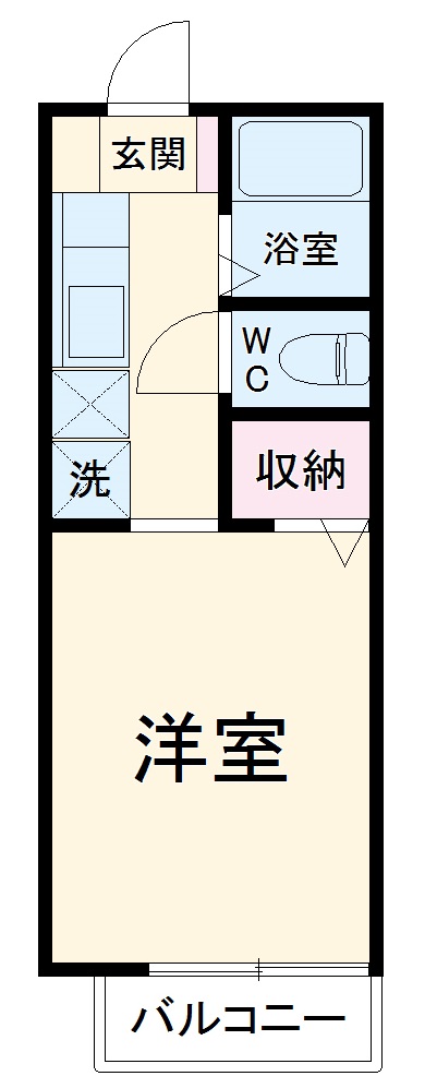 とどろきKハイツの間取り