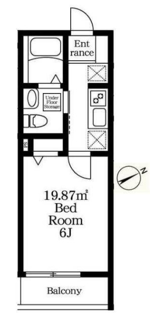 ウィングガーデン一ノ割の間取り