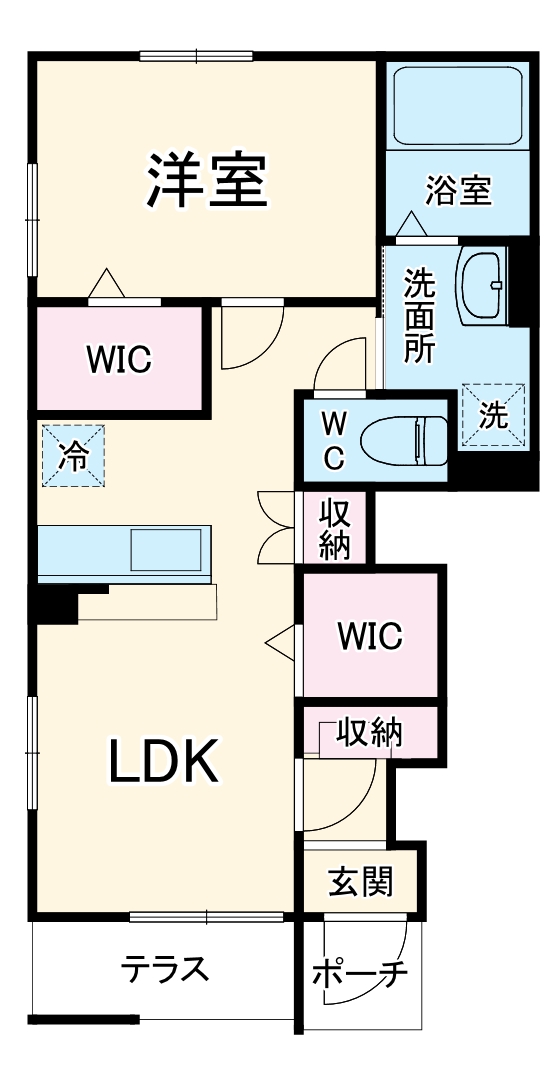 Le calmeの間取り