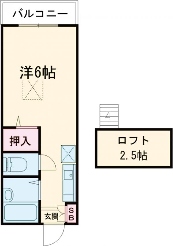 フラワープレイスの間取り