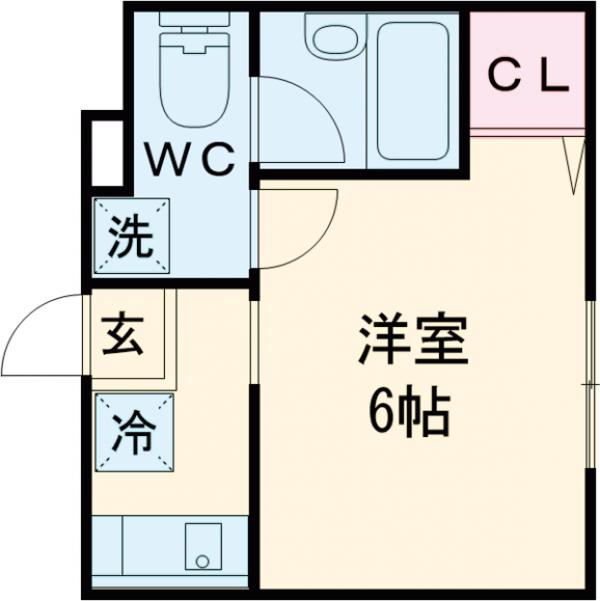 グランシャレー梅島Ⅲの間取り