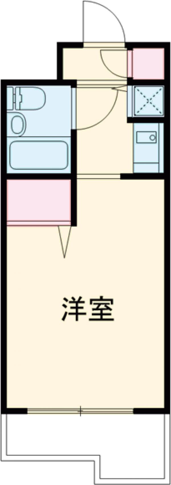 ジョイフル新丸子第2の間取り