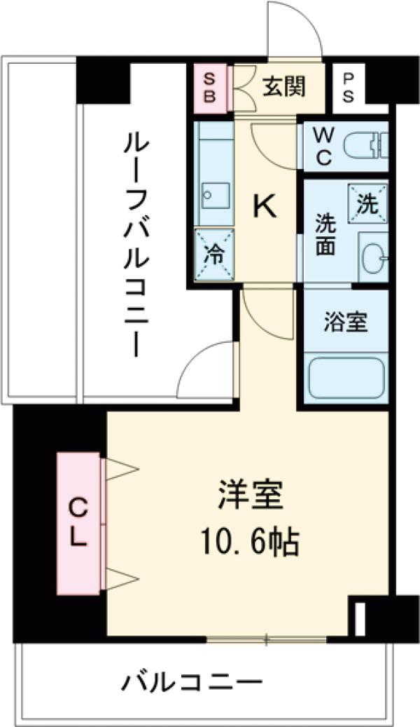 CAVANA北参道の間取り