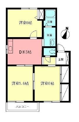 レグルス・オザワAの間取り