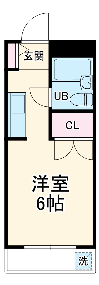 セザールマンション緑山の間取り