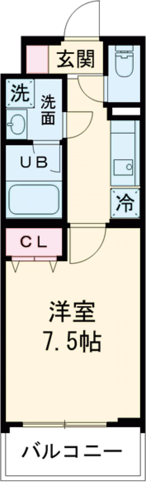 アーバンパーク梅島の間取り