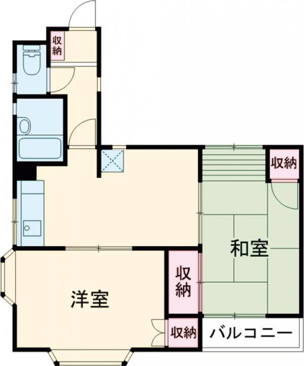 日美ハイムの間取り