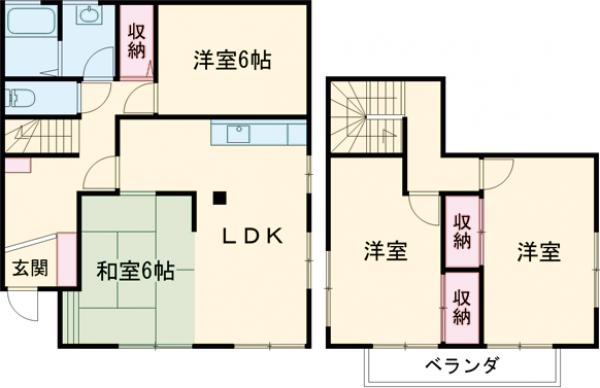 住吉テラスの間取り