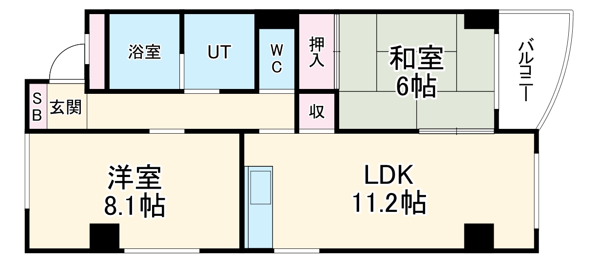 良和第一マンションの間取り