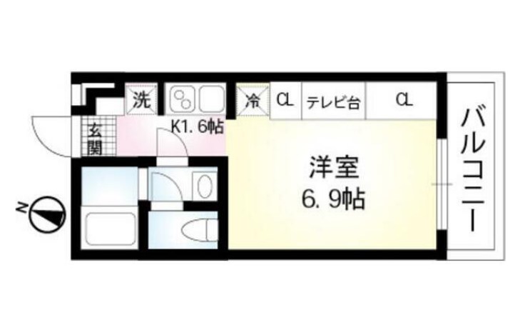 La Plage 稲村ガ崎の間取り