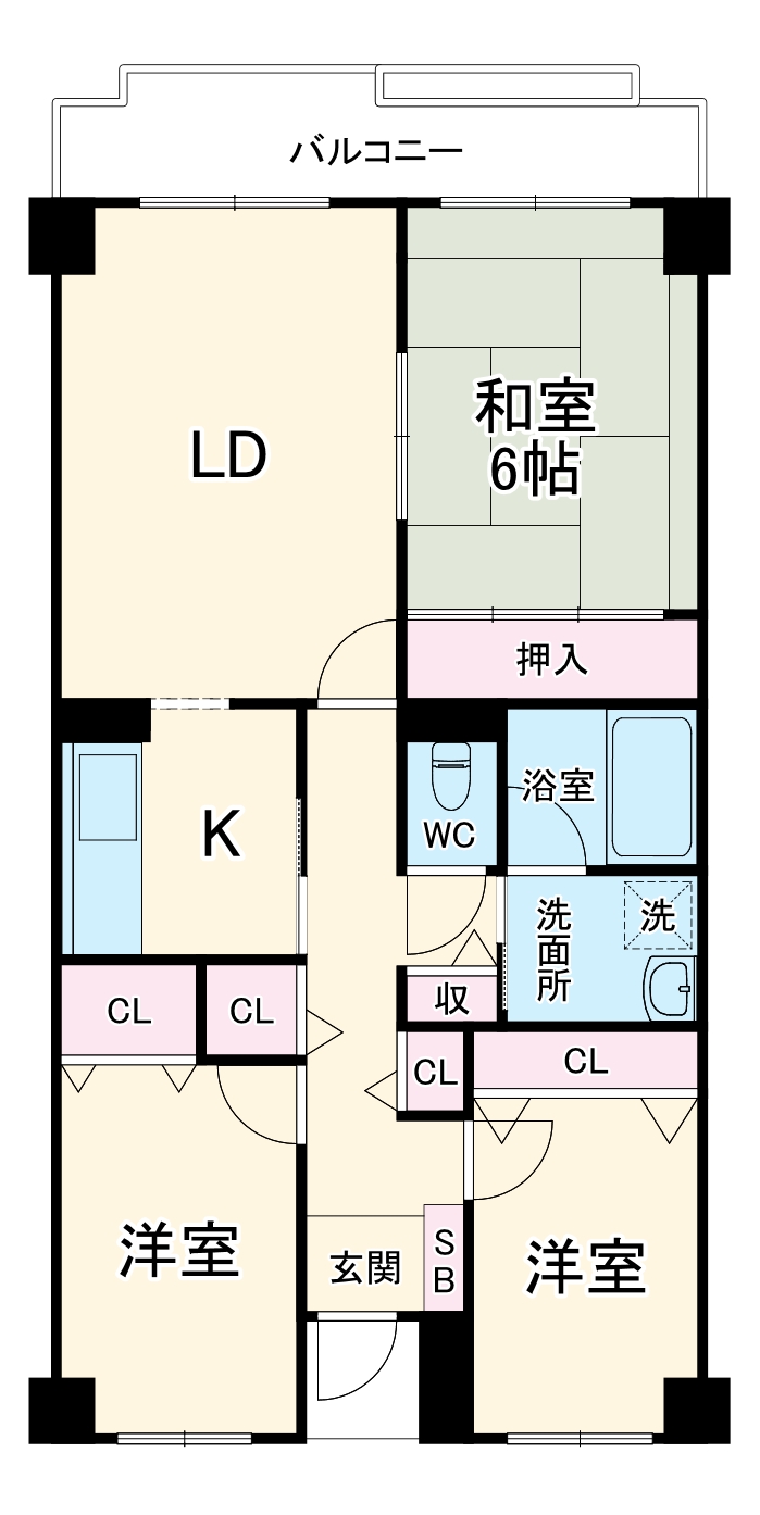 CASSIA習志野の間取り