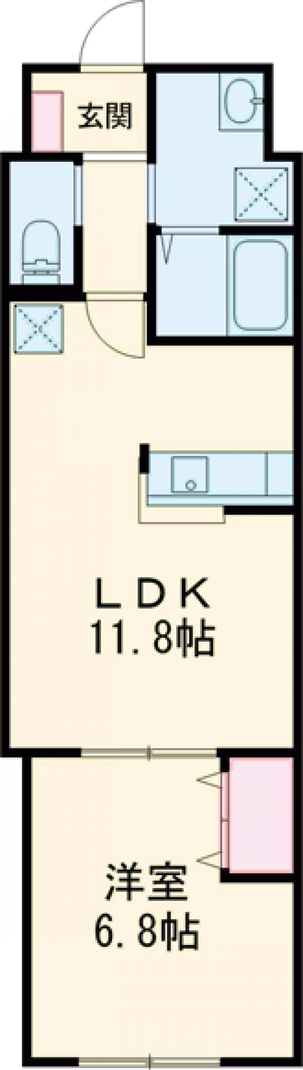 フェニックス神立の間取り