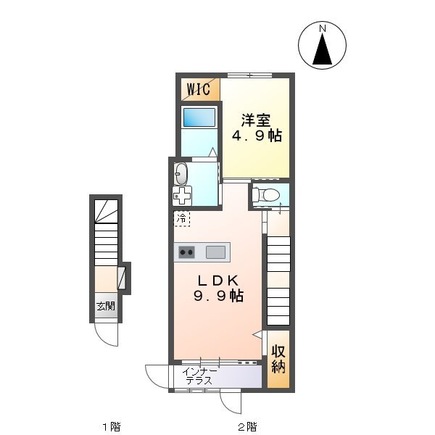 シェヌクロワールの間取り