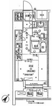 スパシエウインド横浜の間取り
