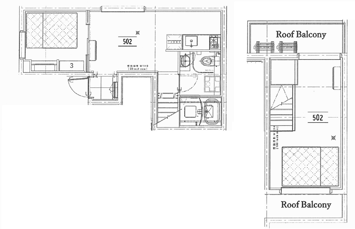 ラフィネ調布の間取り