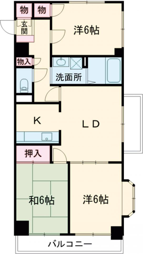 クレール・アルジャンの間取り