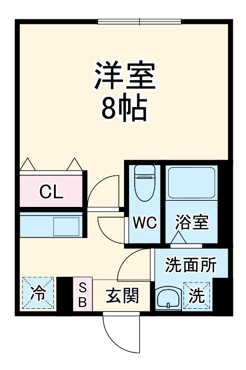 グレイス三ツ境の間取り