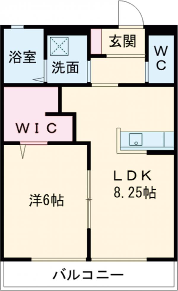 ハピネスの間取り
