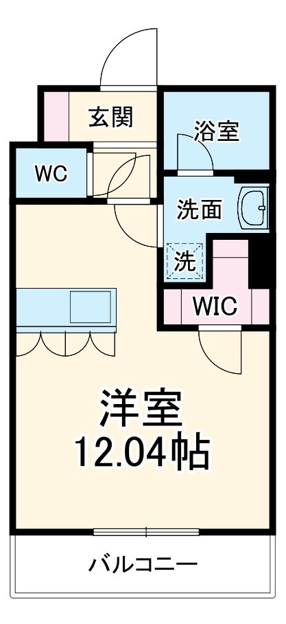 Realiser天神の間取り