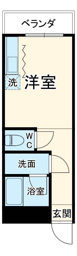 白石ビルの間取り