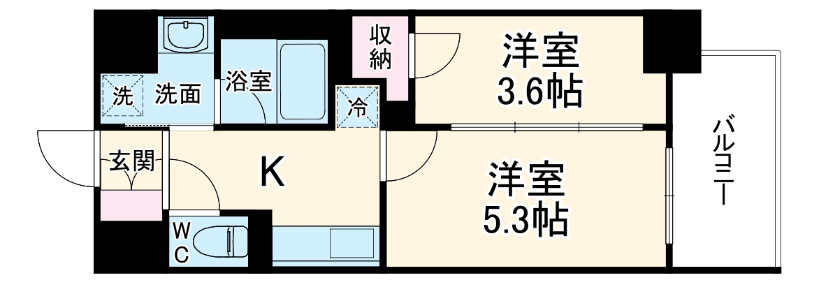 S-RESIDENCE烏森aureateの間取り