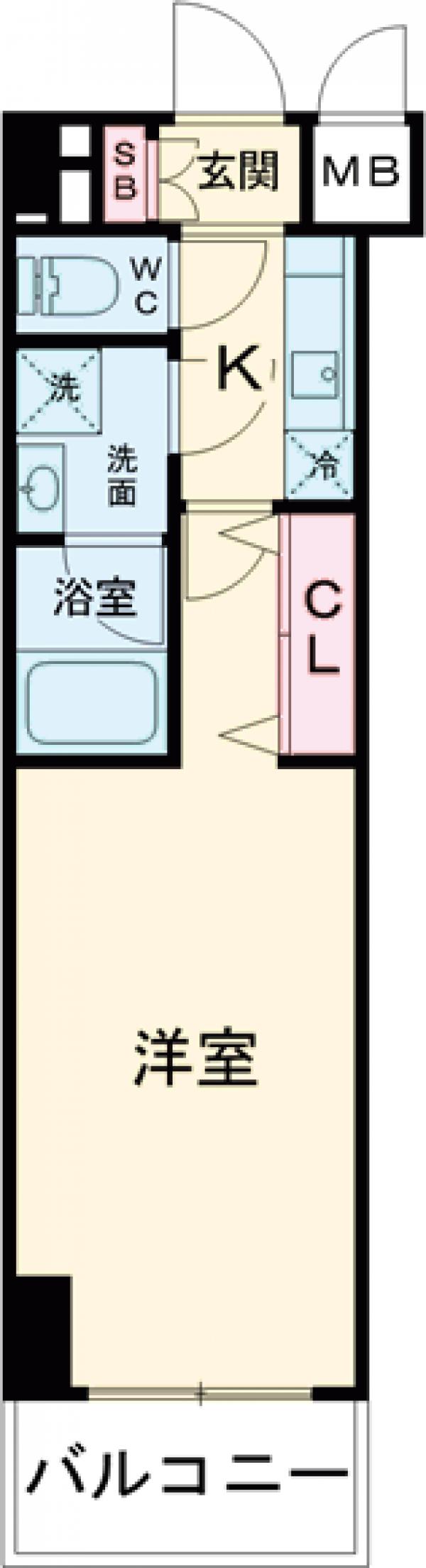 パティーナ武蔵関の間取り