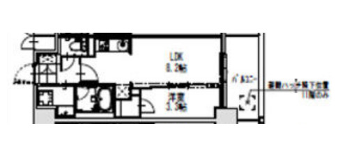 S-RESIDENCE烏森aureateの間取り