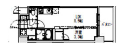 S-RESIDENCE烏森aureateの間取り