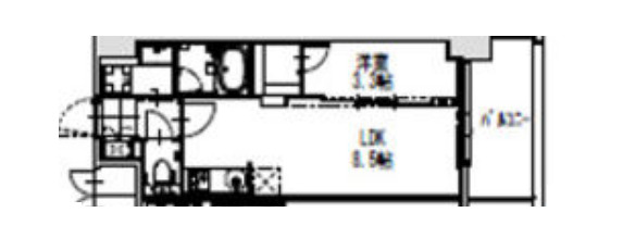 S-RESIDENCE烏森aureateの間取り