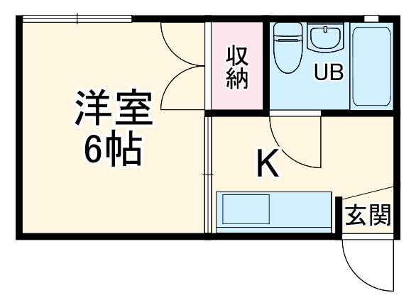 フォーヴルKの間取り