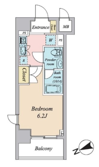 プライマル大森の間取り