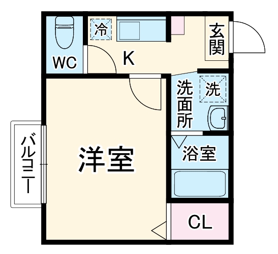 L’Aria Omiyaの間取り