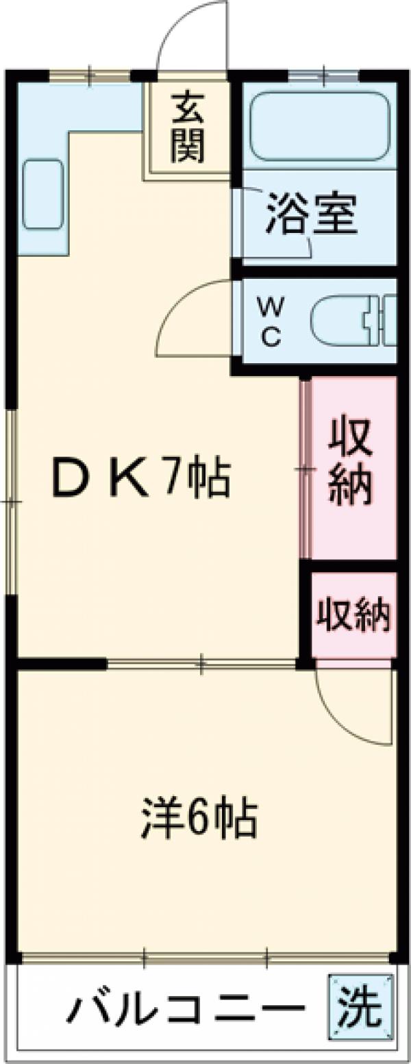 梅屋敷ビルの間取り