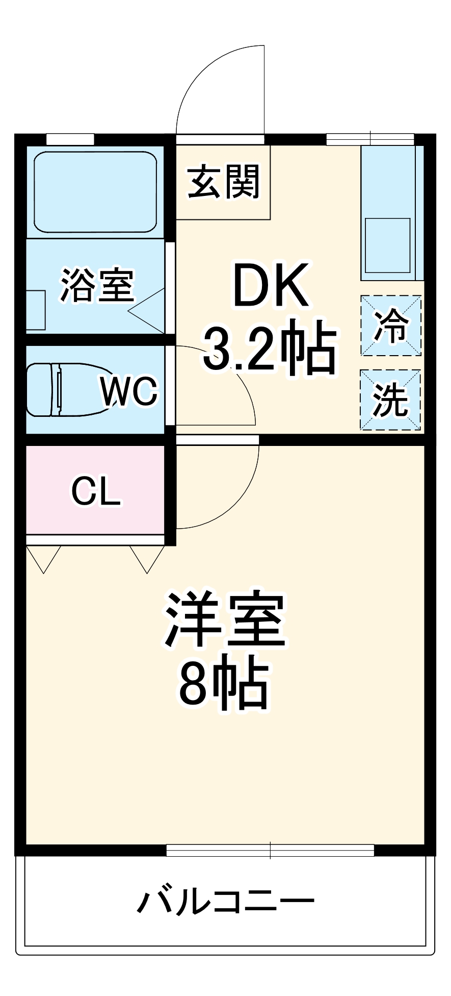 グリーンペタルの間取り