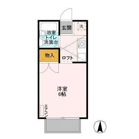 グリーンプラザ　Ａの間取り