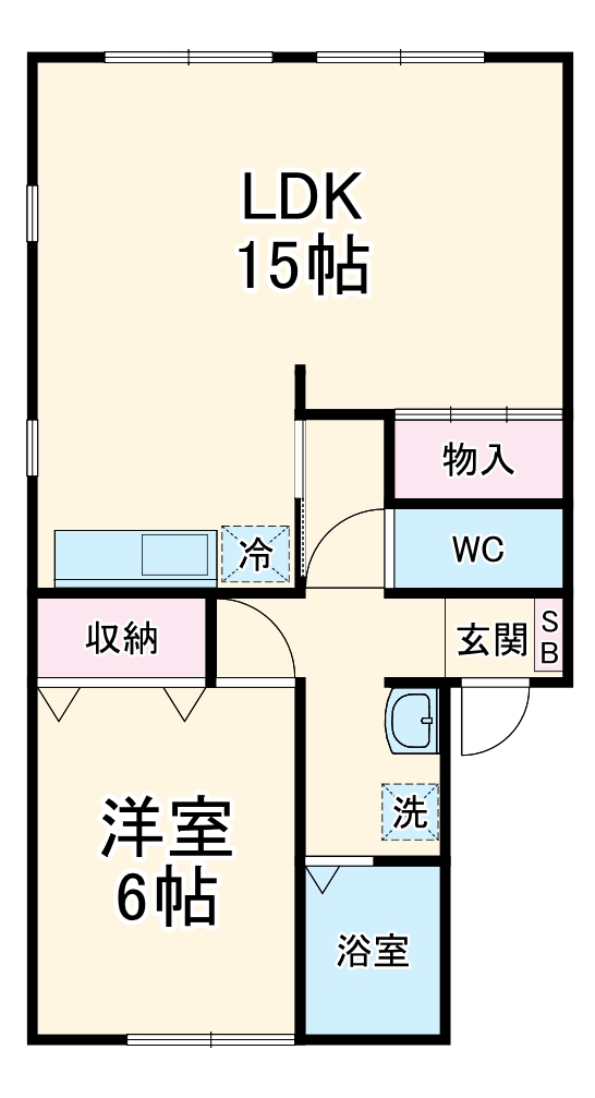 フローレンス厚木の間取り