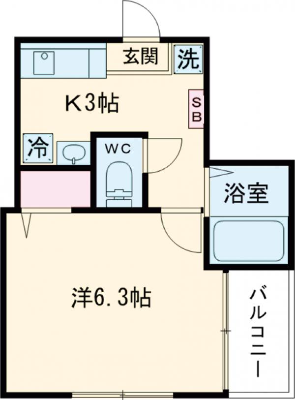 Ｐｒｉｖｉａ笹塚の間取り