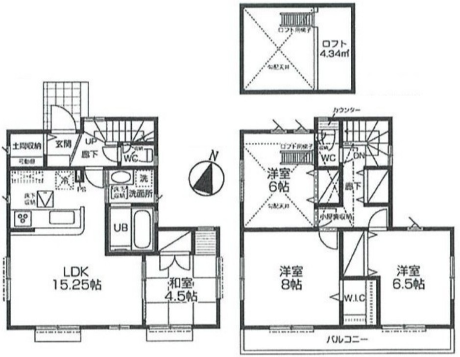 SHUKURA練馬区関町東の間取り