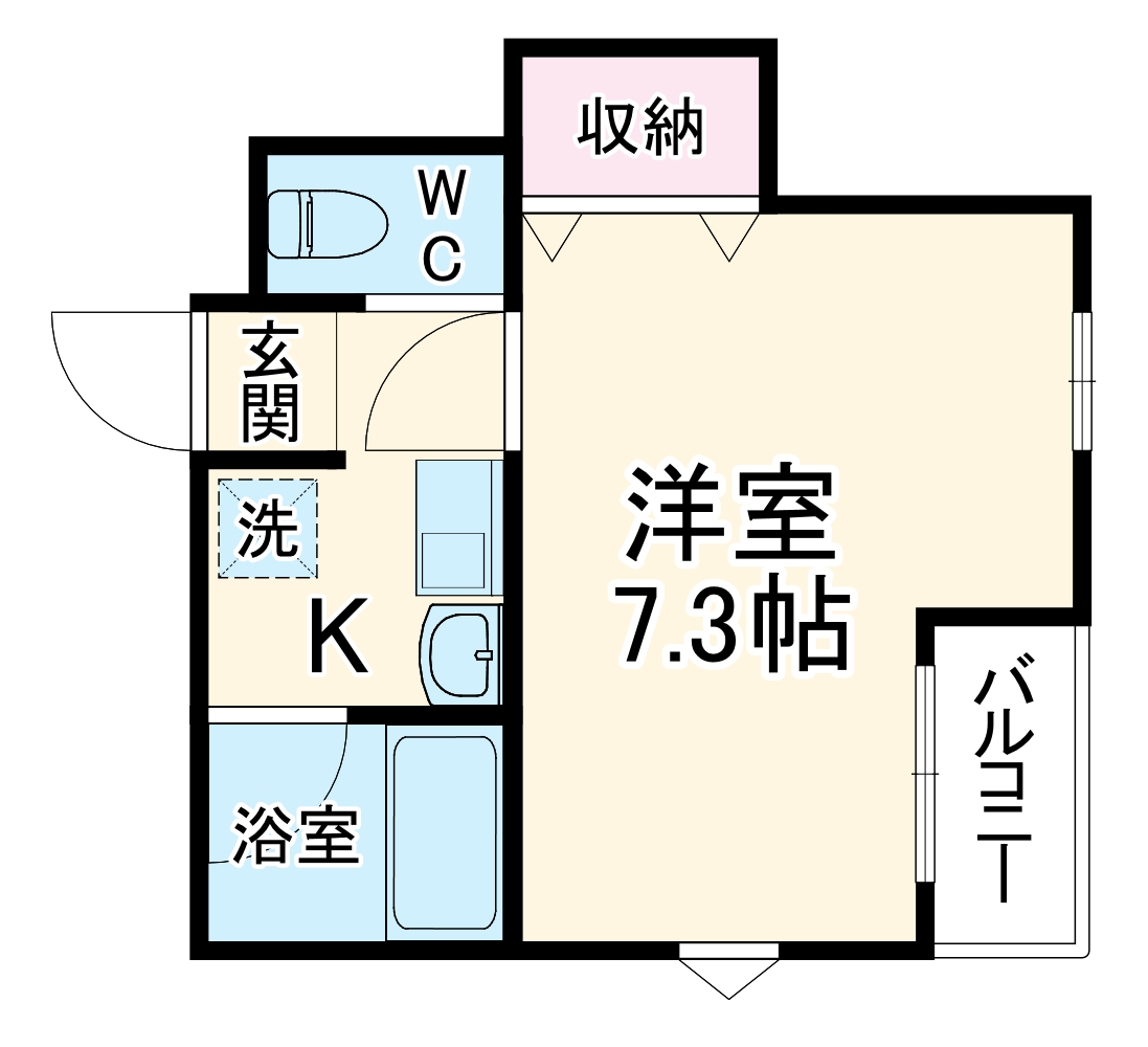 ナニワランド上本町の間取り