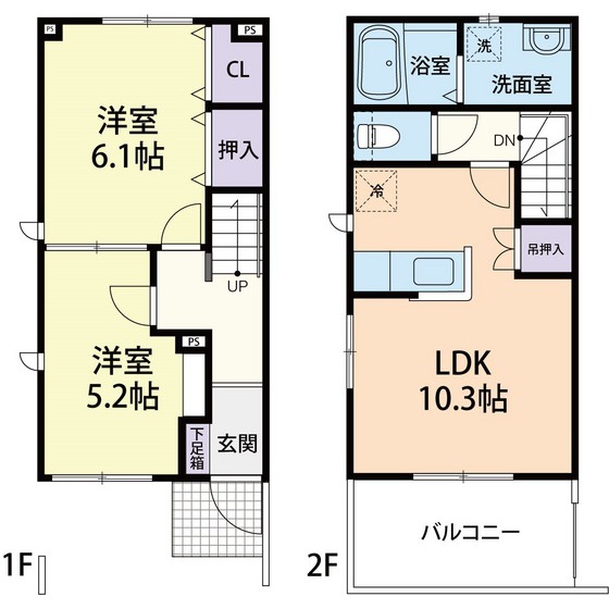 Applauseの間取り