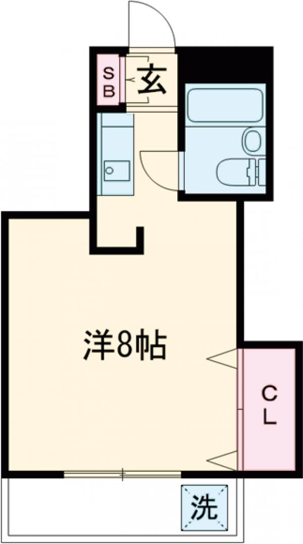 第2ヴィラ碑文谷の間取り