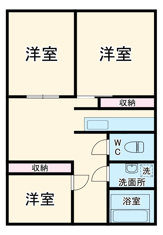 エクセレント伸和の間取り