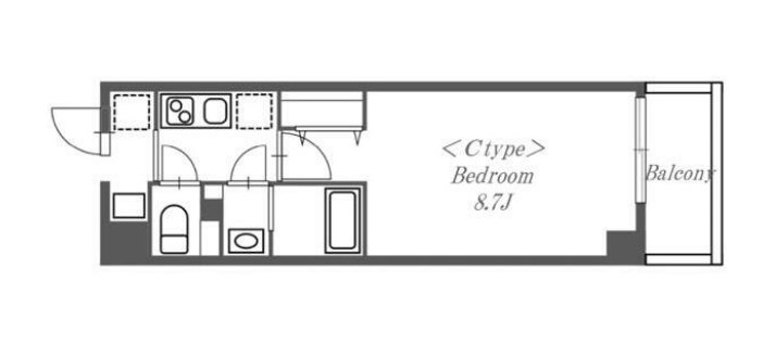 リヴシティ川崎新町の間取り