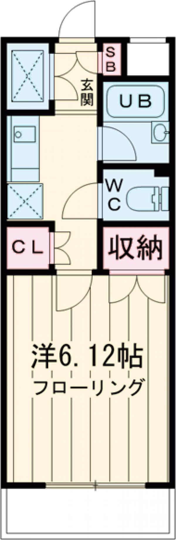 コートフローラの間取り