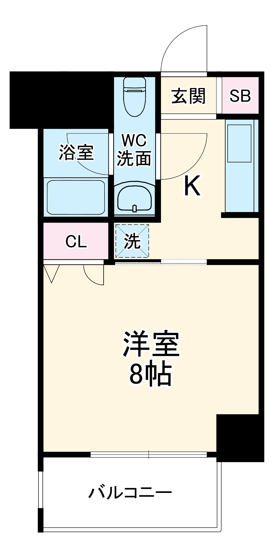 レジディア新横浜の間取り