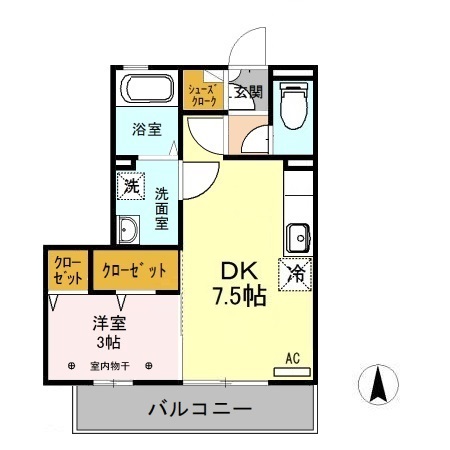 キャッスルロックの間取り